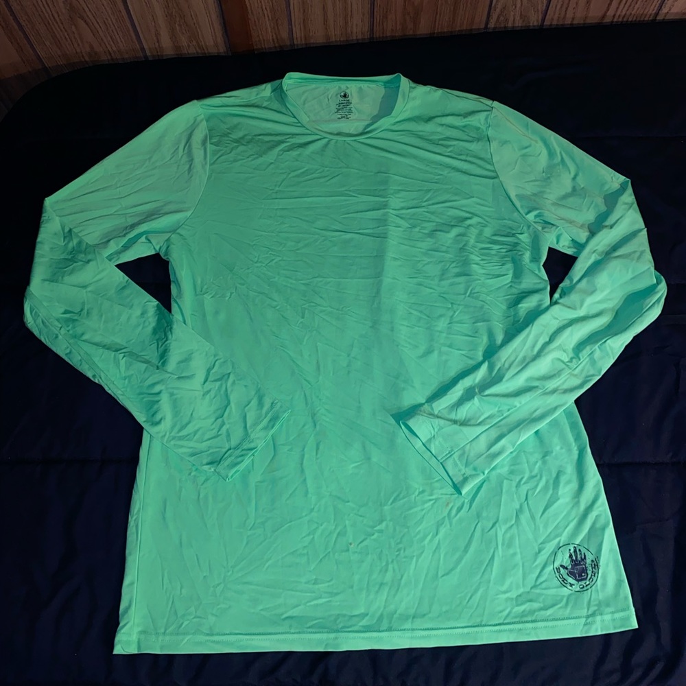 Neon Green Dri-Fit Long Sleeve